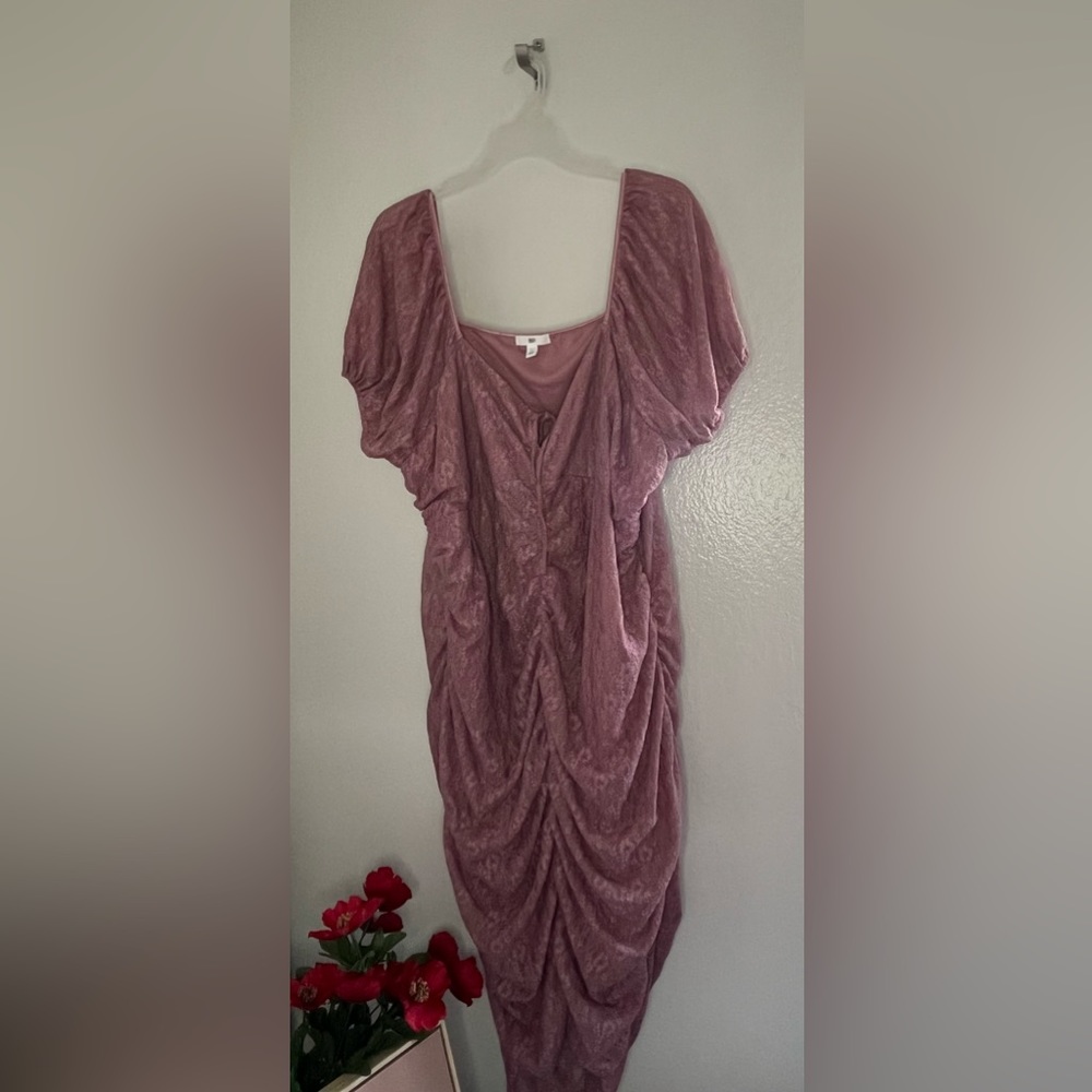 Pink Lace Dress